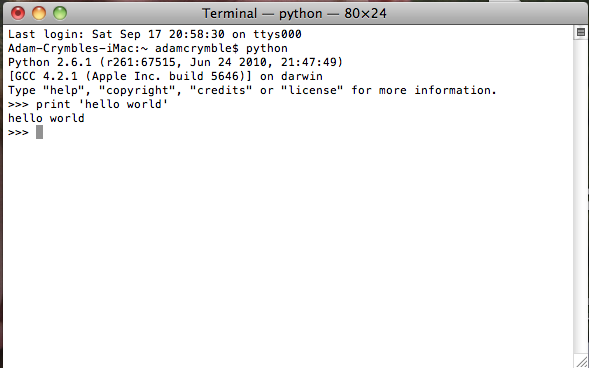python editor for mac