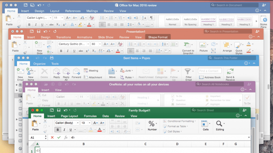 office 2016 for mac without 365